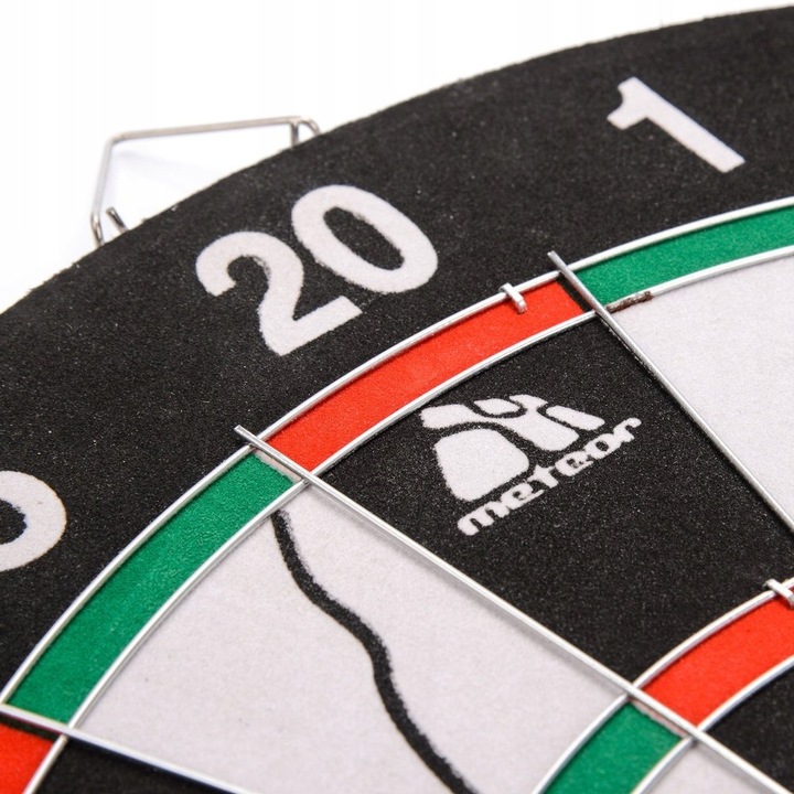 TARCZA dwustronna TABLICA do darta z 6 rzutkami