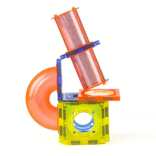 KLOCKI MAGNETYCZNE PANELE 75EL ZESTAW ŚWIECĄCY TOR