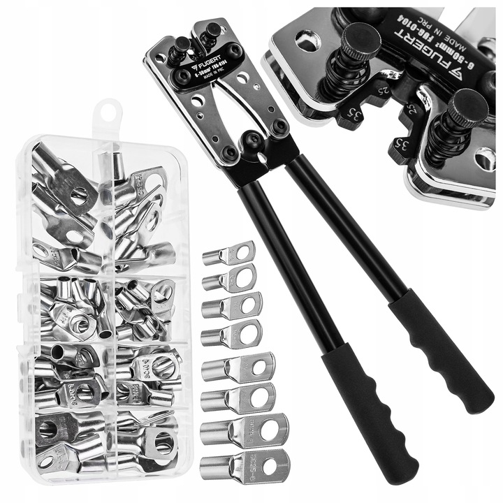 ZACISKARKA DO TULEJEK ZACISKARKA DO KABLI KONEKTORÓW PRZEWODÓW PRASKA