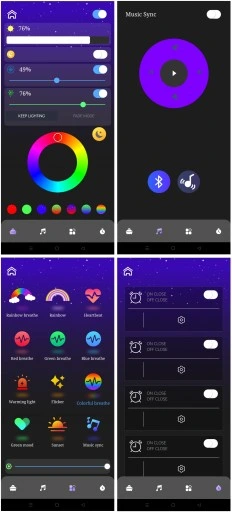 PROJEKTOR GWIAZD LAMPKA NOCNA RZUTNIK LED DO SYPIALNI DLA DZIECI NA PREZENT