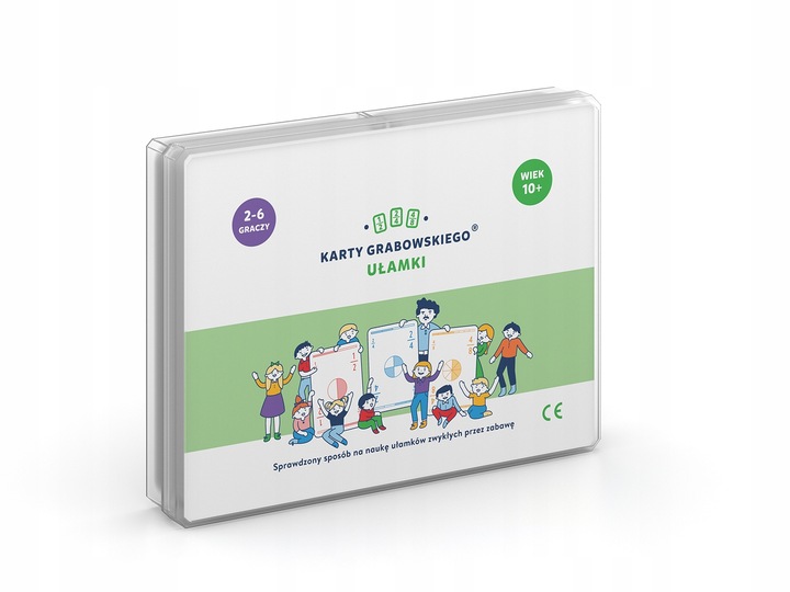 Karty Grabowskiego Ułamki - 9 gier