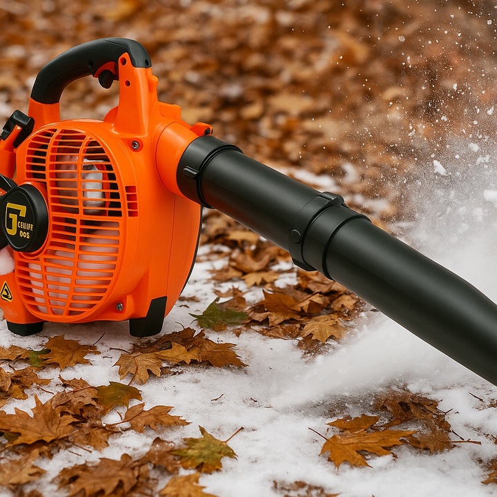 DMUCHAWA SPALINOWA DO LIŚCI ŚNIEGU PIACHU ŚNIEGU golden tolls