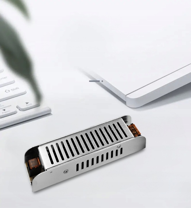 Zasilacz LED 12V 5A 60W Do Taśma Slim Montażowy Modułowy Przemysłowy IP20