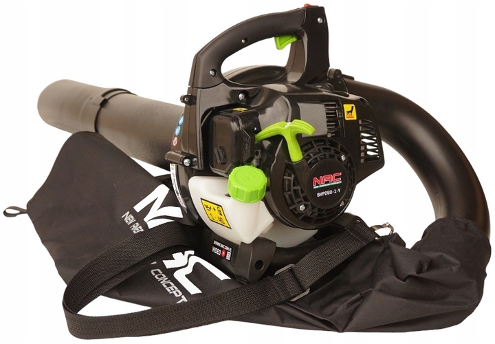 NAC DMUCHAWA SPALINOWA ODKURZACZ DO LIŚCI z rozdrabniaczem BVP260-1-Y