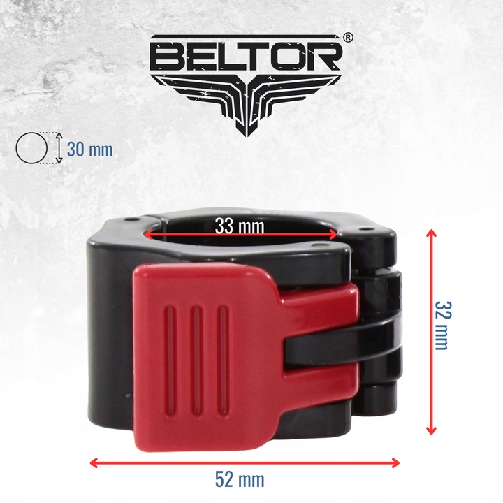 Zaciski szczękowe QR na gryf 30 mm