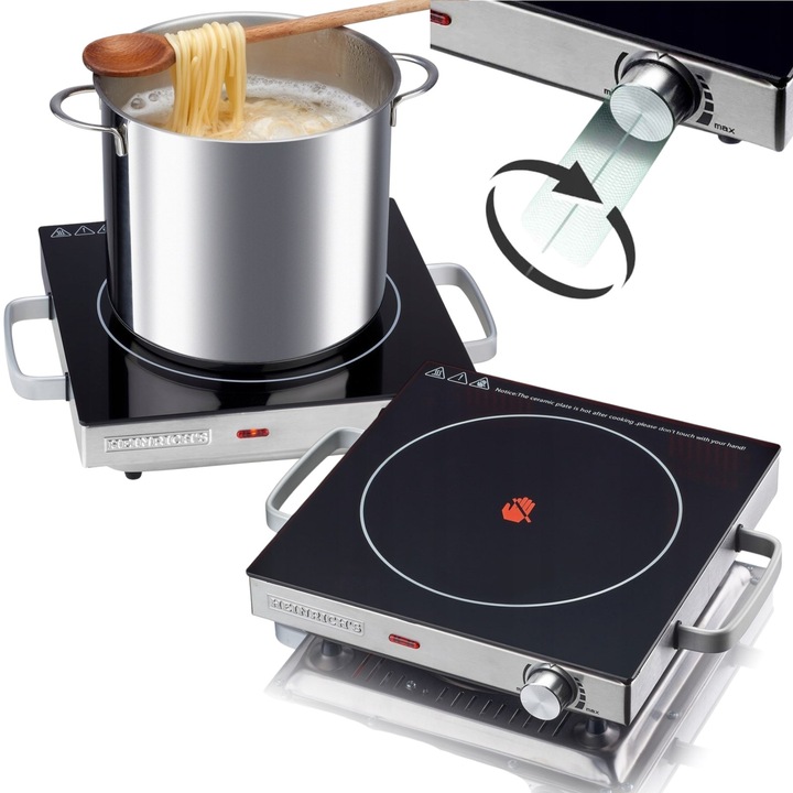 KUCHENKA ELEKTRYCZNA JEDNOPALNIKOWA PŁYTA PRĄD PRZENOŚNA POJEDYŃCZA