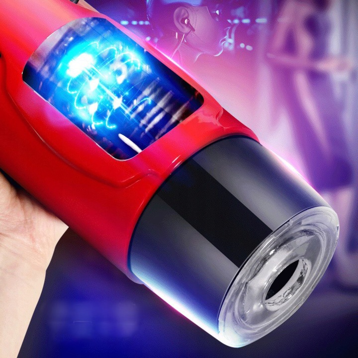 AUTOMATYCZNY MASTURBATOR MĘSKI SSĄCO ROTUJĄCY DLA MĘŻCZYZN POSUWISTY