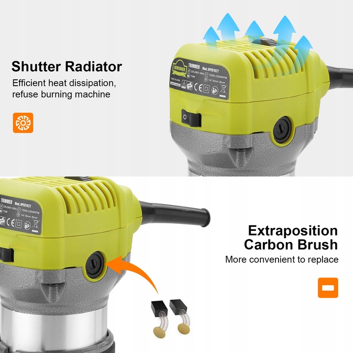 Frezarka górnowrzecionowa wycinarka i frezarka do krawędzi w jednym