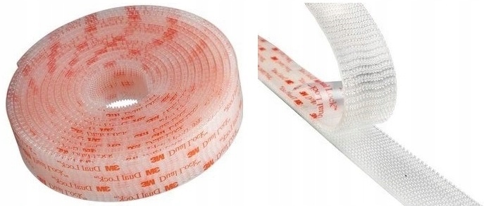 3M Dual Lock SJ3560 19mm/1m RZEP PRZEMYSŁOWY montażowy samoprzylepny MOCNY