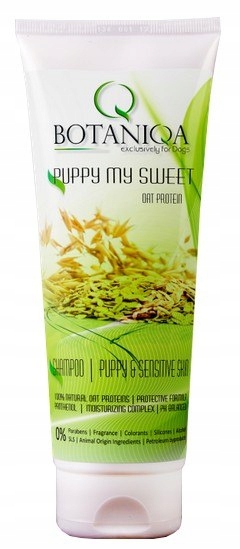 Botaniqa Puppy My Sweet Oat Protein Szampon - szczenięta i psy wrażliwe 250