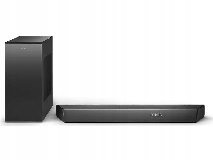 Soundbar 3.1 z bezprzewodowym subwooferem Philips 620W Dolby Atmos