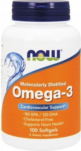 NOW FOODS KWASY OMEGA 3 200 SGELS ODPORNOŚĆ SERCE