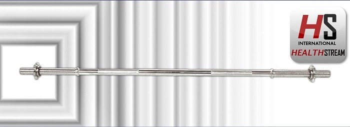 GRYF prosty 120 cm X 25 mm sztanga