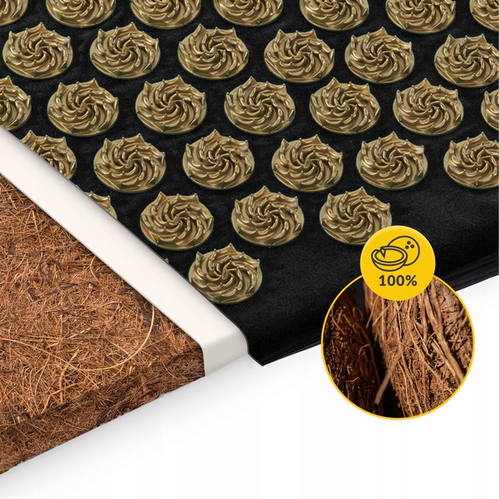 MATA DO AKUPRESURY ECO Z KOLCAMI ZDROWOTNA RELAKS MASAŻ PODUSZKA TORBA