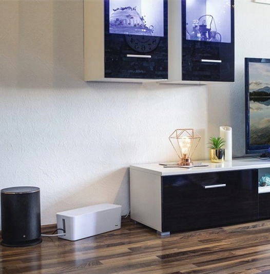 POJEMNIK ORGANIZER NA KABLE PUDEŁKO LISTWY KABLI L