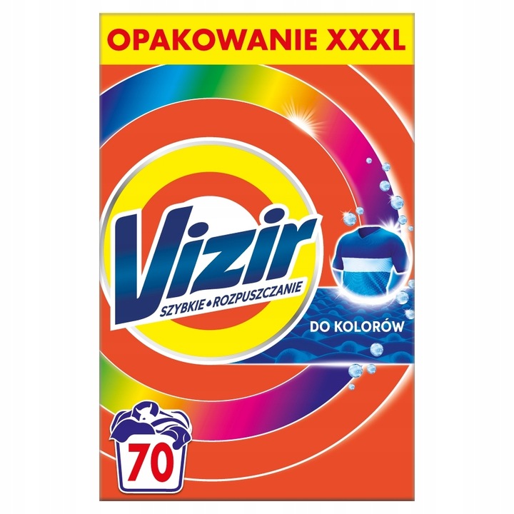 Vizir Color Skoncentrowany proszek do prania tkanin kolor, 70 prań