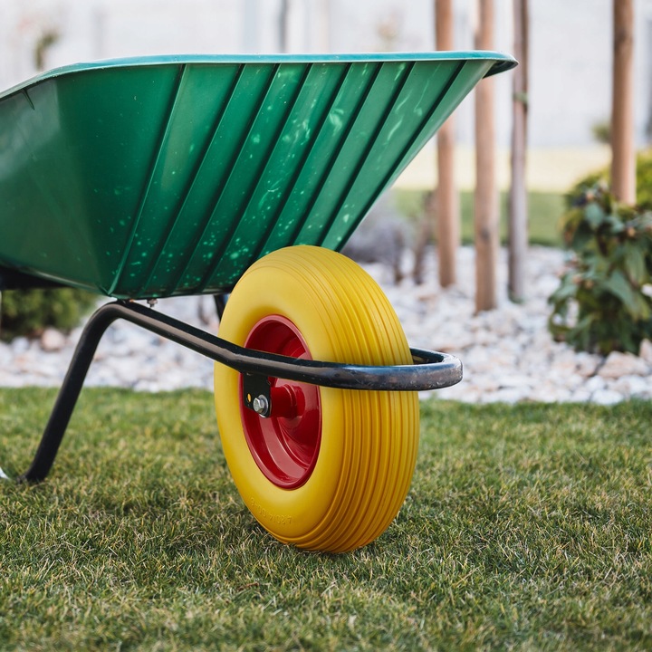 KOŁO KÓŁKO DO TACZKI TACZEK PEŁNE 4.00-8 400-8 400x8 BEZDĘTKOWE PEŁNE