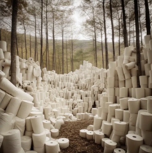 Eco Papier toaletowy Torro celuloza 2warstwowy Gruby, Biały,18mb!