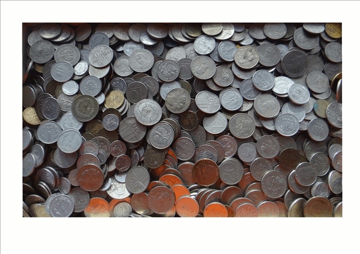 Monety OBIEGOWE PRL - 1 KG