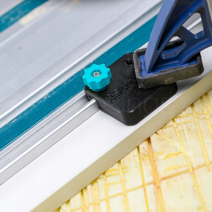 Pewne mocowanie do szyny Makita blokada antyślizgowa pod ścisk 2szt