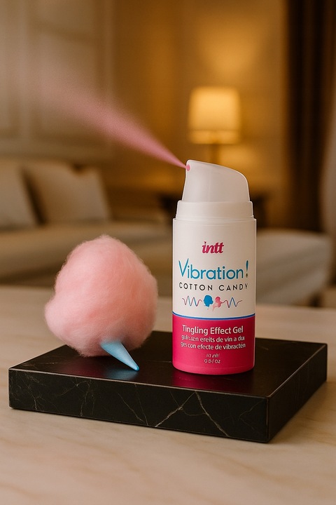 WIBRATOR W PŁYNIE ŻEL INTYMNY POTĘGUJĄCY DOZNANIA PREMIUM 15ML WATA