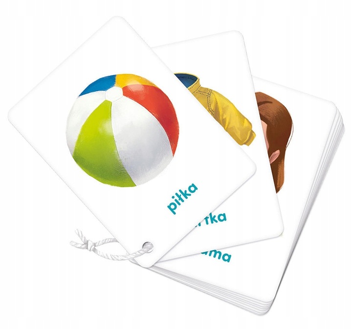 CZUCZU CZU CZU KARTY OBRAZKOWE PIERWSZE SŁOWA 12M+