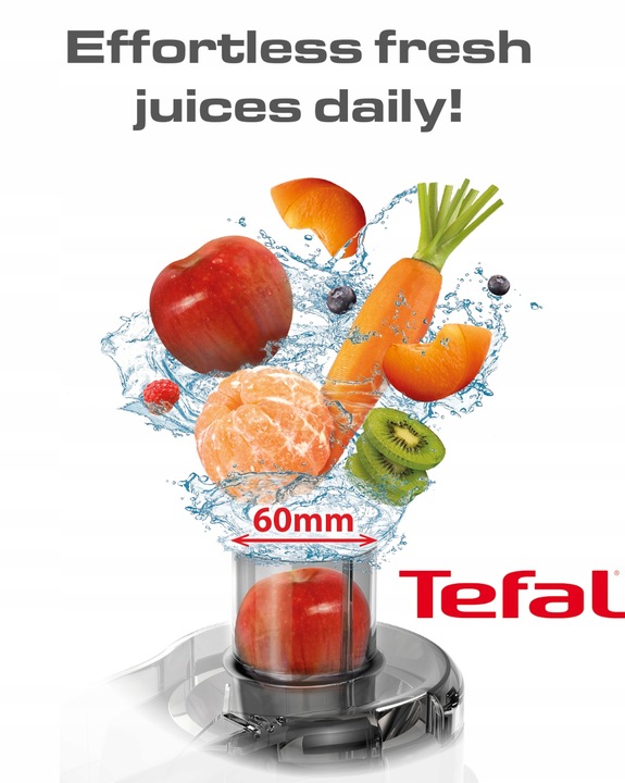 Sokowirówka Tefal ZE370138 filtr szeroki wsad