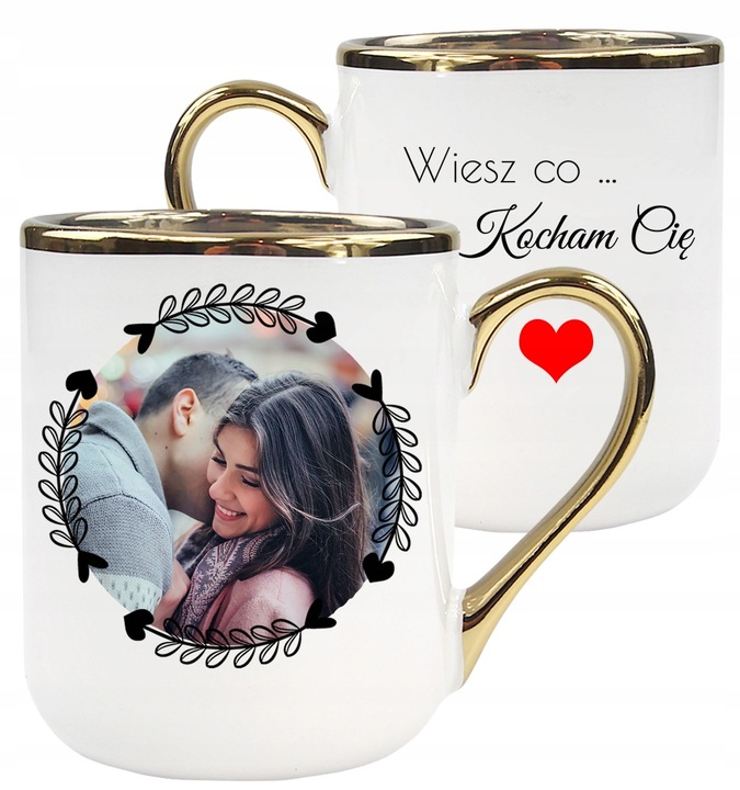 KUBEK Z TWOIM WŁASNYM NADRUKIEM FOTO ZDJĘCIEM NAPISEM LOGO NA PREZENT