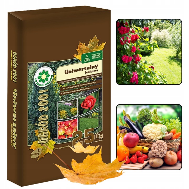 Siarkopol Jesienny Nawóz Uniwersalny Fosfor Potas 25KG Nie Zawiera