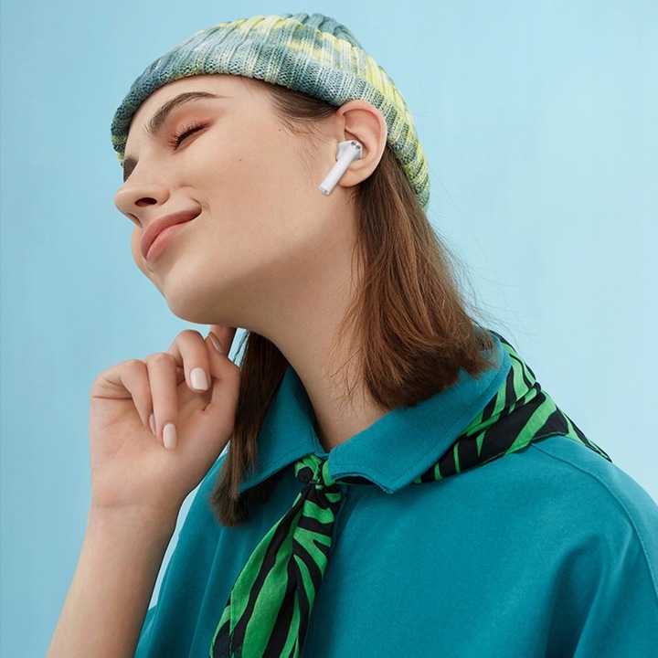 Słuchawki bezprzewodowe douszne Manta RYTMO X białe TWS mikrofon 59ms