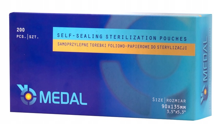 TOREBKI DO STERYLIZACJI AUTOKLAWU PAKIETY 90 x 135