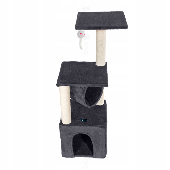 Drapak dla kota słupek 91cm drzewko 5 poziomów budka walec platforma