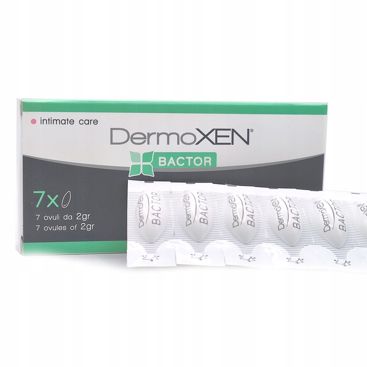 Globulki dopochwowe PROPOLISOWE na INFEKCJE z KWASEM MLEKOWYM Bactor, 7 szt