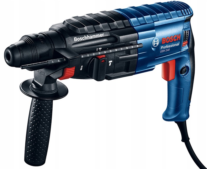 MOCNA Młotowiertarka SDS Plus 2.7 J Walizka BOSCH GBH 240