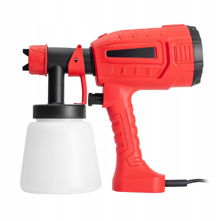 PISTOLET ELEKTRYCZNY NATRYSKOWY DO FARB 1200 ML AGREGAT MALARSKI 400W