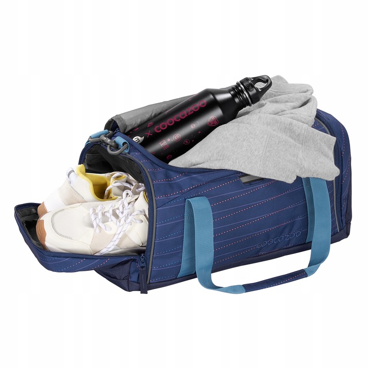 COOCAZOO Torba sportowa szkolna Diamond Lines + organizer GRATIS