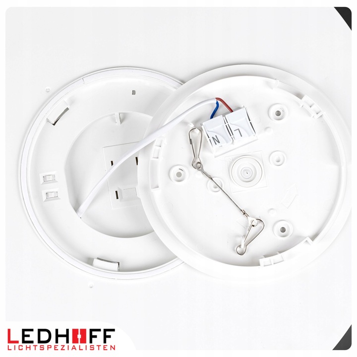 Lampa sufitowa Plafon LED 50cm OKRĄGŁY panel 3 barwy do łazienki