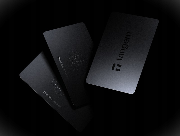Portfel kryptowalutowy Tangem 2.0 - 3 karty oryginalny NOWY