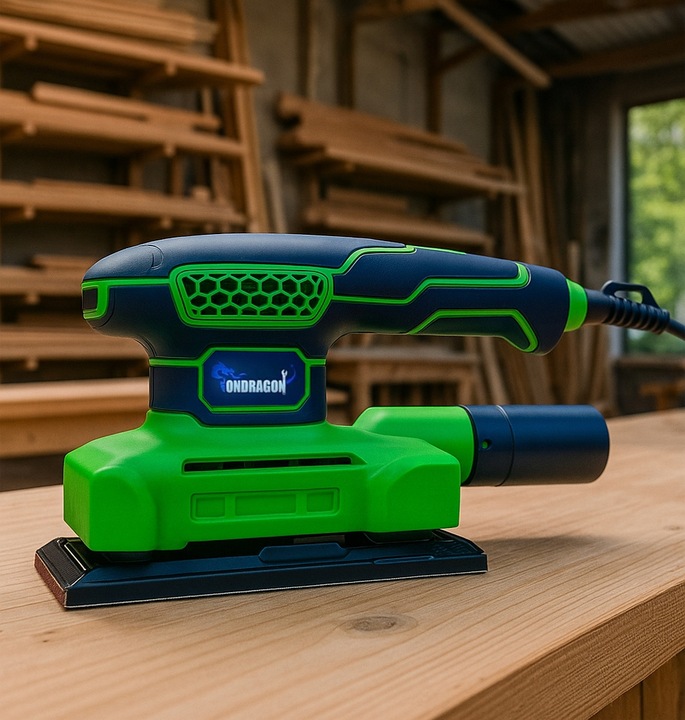 SZLIFIERKA OSCYLACYJNA ELEKTRYCZNA 650W DO GIPSU DREWNA MOCNA 12 000