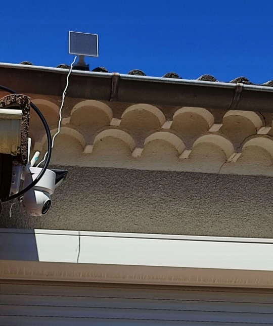 ZEWNĘTRZNA KAMERA SOLARNA OBROTOWA IP WIFI 4MP FULL HD DO MONITORINGU KARTA