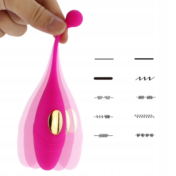 WIBRATOR JAJECZKO WIBRUJĄCE Z APLIKACJĄ - MOCNE DOZNANIA