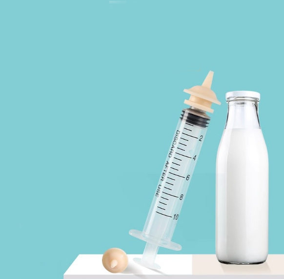 ZESTAW STRZYKAWEK DO KARMIENIA KOCIĄT SZCZENIĄT STRZYKAWKI ZE