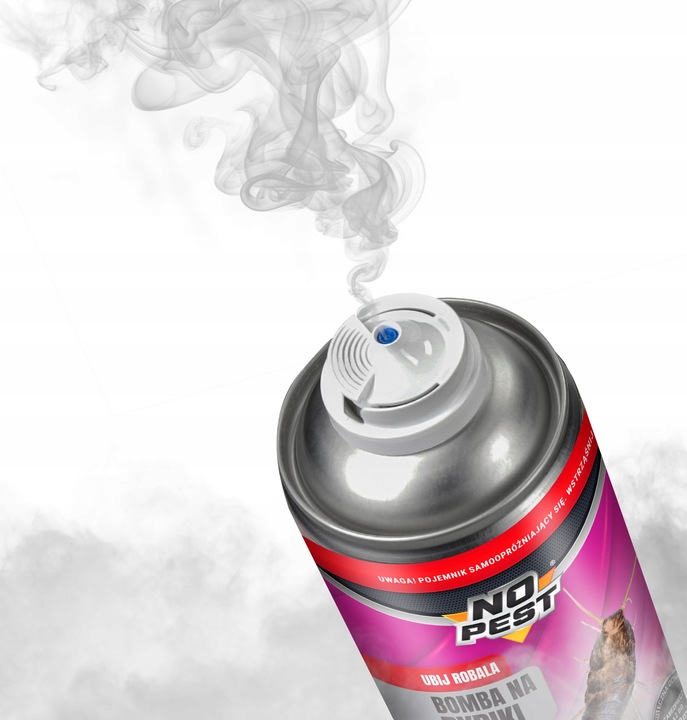 PREPARAT BOMBA FOGGER ŚRODEK NA RYBIKI CUKROWE SREBRZYKI NO PEST 400ML