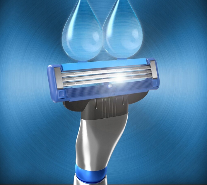 8x ORYGINAŁ WKŁADY OSTRZA DO MASZYNKI GILLETTE MACH3 MACH 3 NOŻYKI GOLENIA