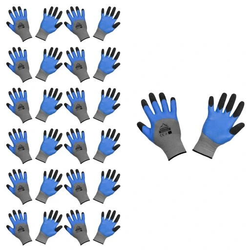 Rękawice Ochronne Robocze Rozmiar 8 Bradas ARCTIC Lateks Wzmocnione Mocne