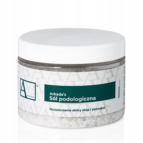 AArkada ARKADA Sól podologiczna do moczenia stóp przeciwgrzybiczna 500g