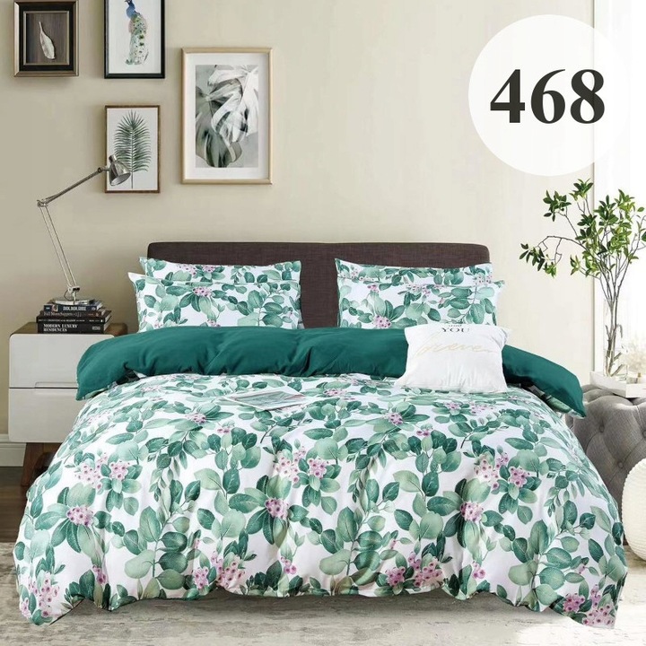 Komplet Pościeli 200x220 + 2Poszewki 70x80 Dwustronna Na Prezent Nowe Wzory