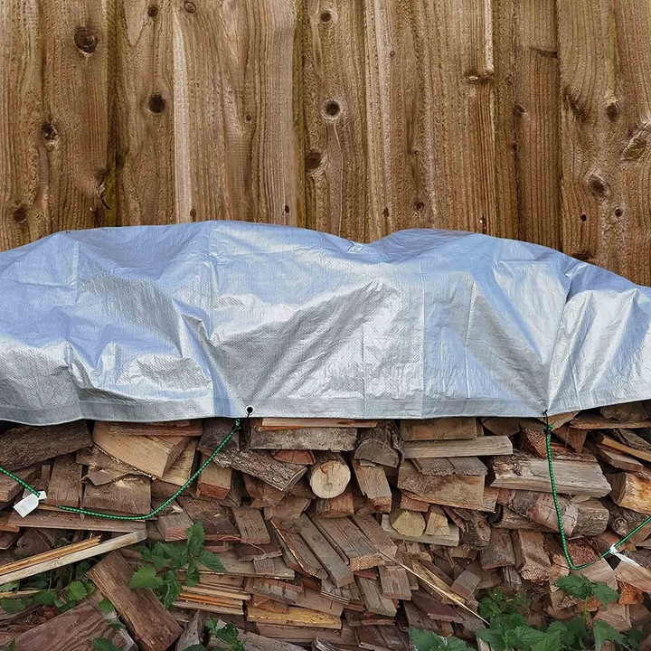 PLANDEKA MOCNA 3X5M GRUBA NA SAMOCHÓD UV++ WYTRZYMAŁA PLANDEKI