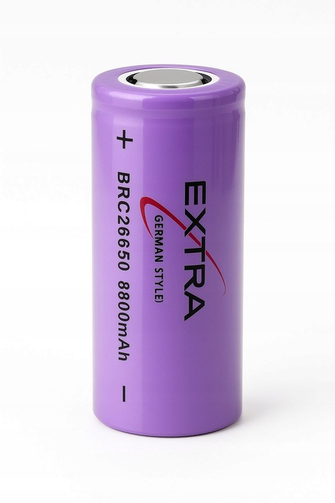 Akumulator 26650 8800 mAh 3,7V LI-ION bateria do Latarki Radia Extra
