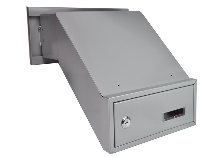 SKRZYNKA NA LISTY PRZELOTOWA DO MURU DWUSTRONNA REGULACJA WMUROWANIA +